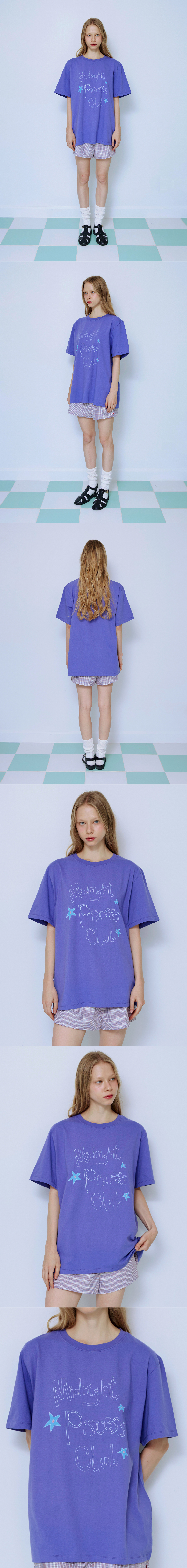 Tシャツ・カットソー PISCESS : 25SS / Handwriting Oversized T-shirt (4colors) MUSINSA | PISCESS Handwritten Oversized T-Shirt_White